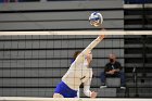 VB vs RIC  Wheaton Women's Volleyball vs Rhode Island College. - Photo by Keith Nordstrom : Wheaton, Volleyball, VB